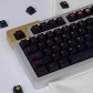 Midnight Rainbow GMK 104+32 Full PBT Dye Sublimation Keycaps Set for Cherry MX Mechanical Gaming Keyboard 87/96/104